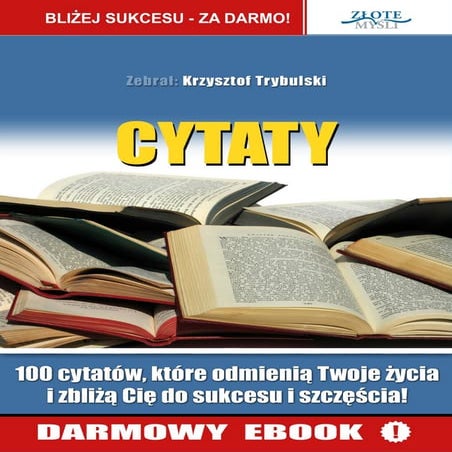 Cytaty ludzi-sukcesu | PDF