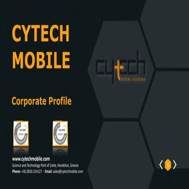 Cytech Mobile company profile and mCore platform
