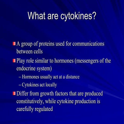 cytokine-class.ppt