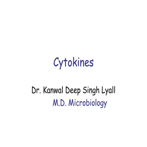 Cytokines