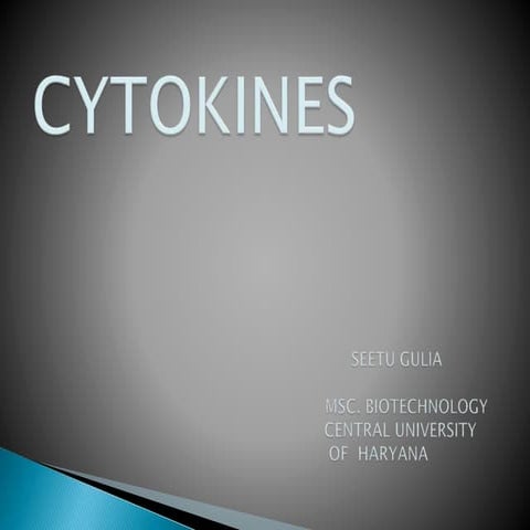 Cytokines ppt