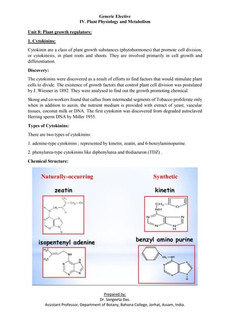 Cytokinin