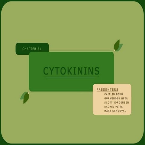 Cytokinins