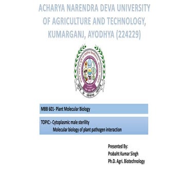 Cytoplasmic Male Sterility.pptx