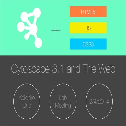 Cytoscape and the Web