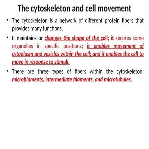Cytoskeleton and plasma  membranes with detailed description of early models ...