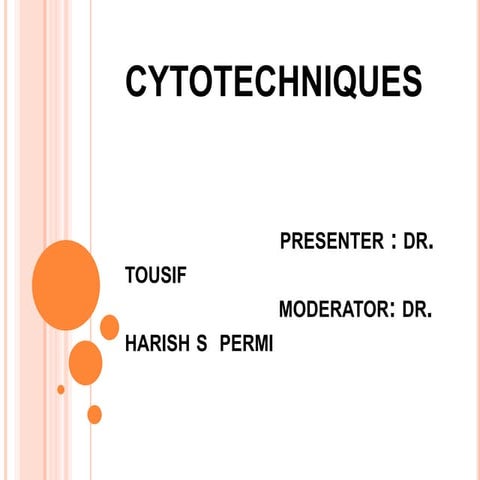 Cytotechniques  