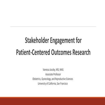 CER 2016 Jacoby stakeholder engagement