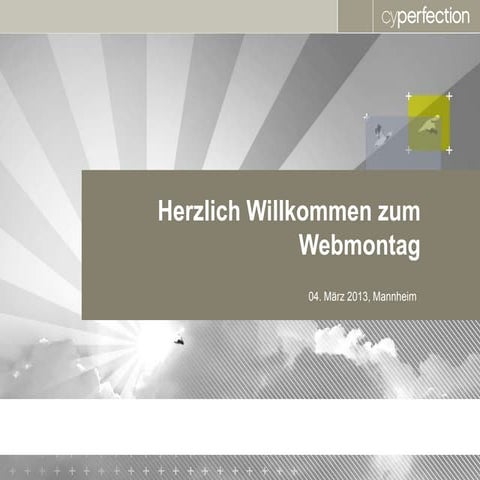 "Das neue Gesicht für Ludwigshafen – Stadt am Rhein. Wie der Anker ein Gesicht bekommt." - Marcus Birkmeir, cyperfection GmbH
