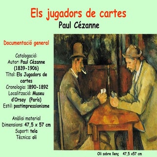 Cézanne: Els jugadors de cartes