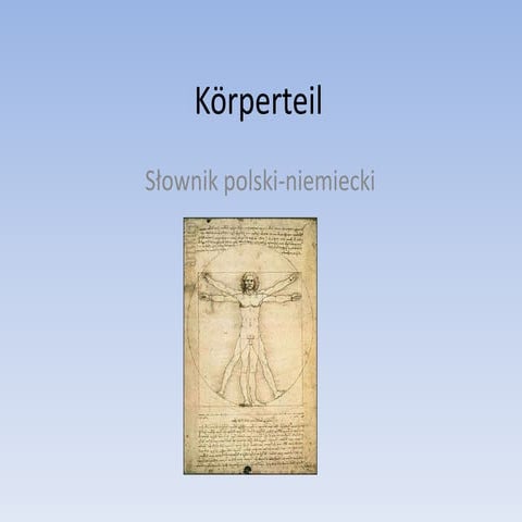 Czesci ciala damian godek_j.niem