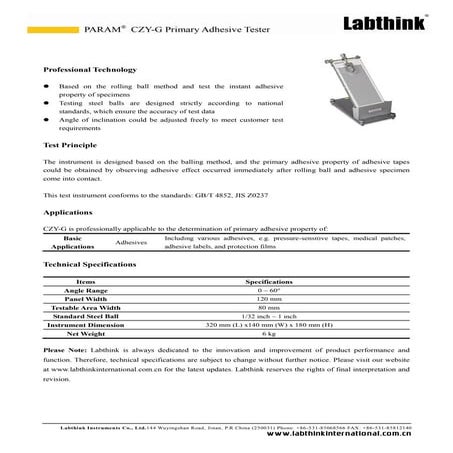 Adhesion testing, adhesive testing | PDF