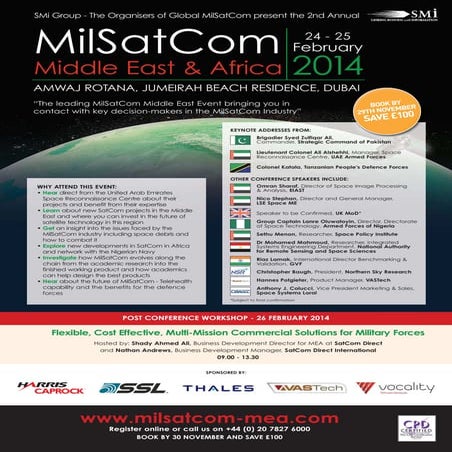 SMi Group's MilSatCom Latin America | PDF