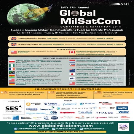 Global MilSatCom 2015 - Final Brochure