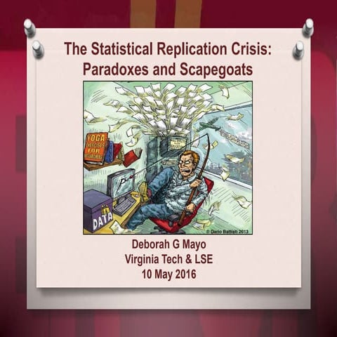"The Statistical Replication Crisis: Paradoxes and Scapegoats”