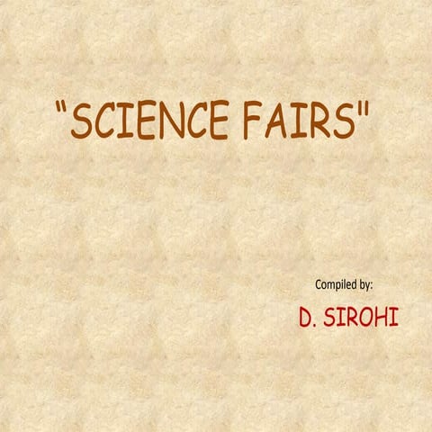 D.sirohi sc. fairs