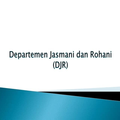 D.jasmani&amp;rohani