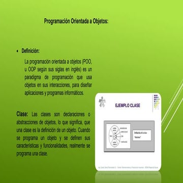 Programación Orientada a Objetos (POO) y UML | PPTX