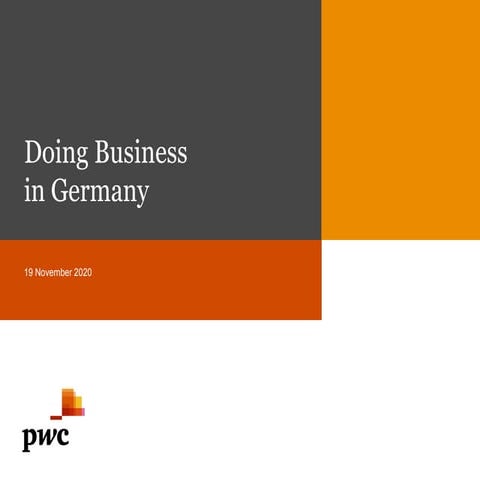 Doing Business in Germany