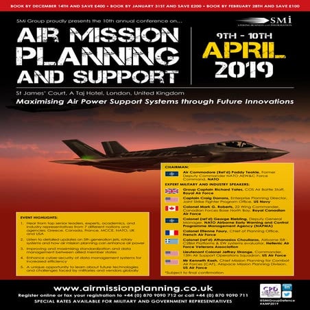 SMi Group's Air Mission Planning 2019 conference