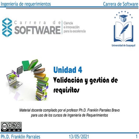 IDR Unidad 4: Validación y gestión de requisitos