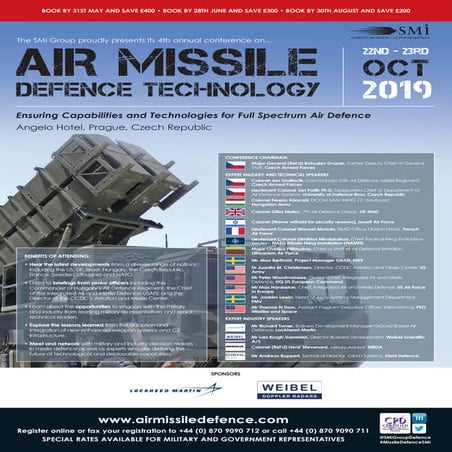 SMi Group's Air Missile Defence Technology 2019 | PDF