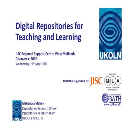 Digital Repositories in Teaching and Learning (pdf)