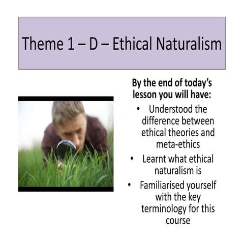 Consequentialist and Non-consequentialist theory | PPTX