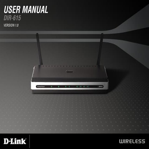 D link-dir-615-manual | PDF