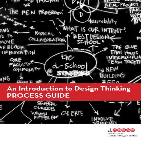 D.school's design thinking process mode guide