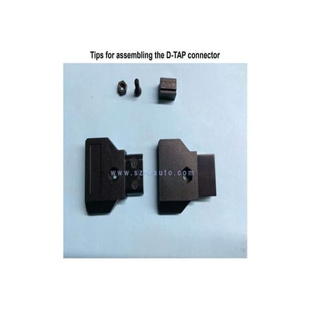 Tips for assembling the dtap connector | PDF