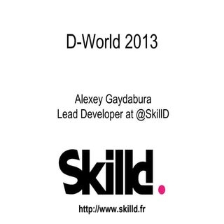 D world 2013