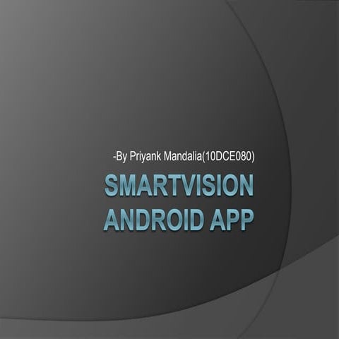 SmartVision Android App