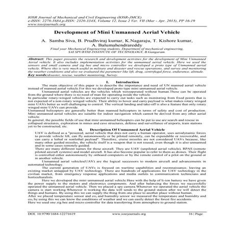 Design and Analysis of Helicopter Rotor Mechanism | PDF