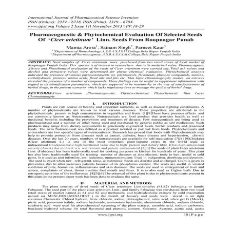 International Journal of Pharmaceutical Science Invention (IJPSI)