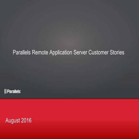 2016 RAS Customer Stories