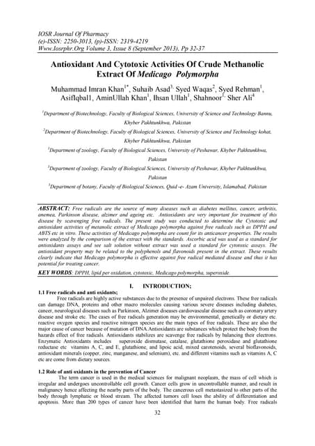 International Organization of Scientific Research (IOSR)