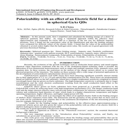 Welcome to International Journal of Engineering Research and Development (IJERD)