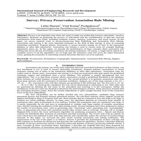 International Journal of Engineering Research and Development (IJERD)