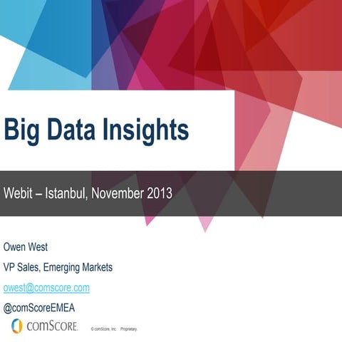 comScore Webit Big Data_OWest Nov 13 (Final)pptx