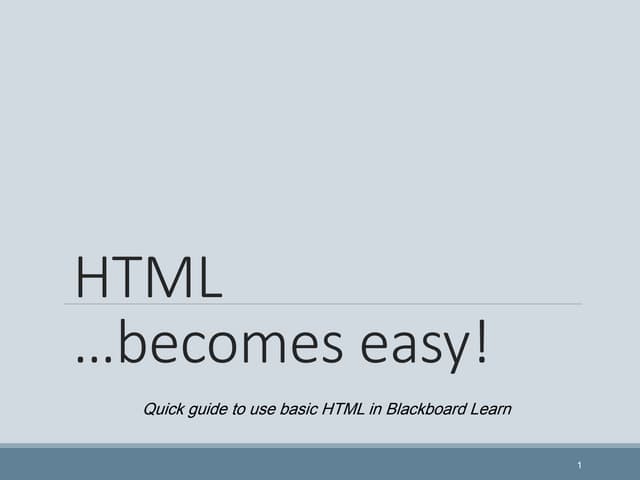 HTML