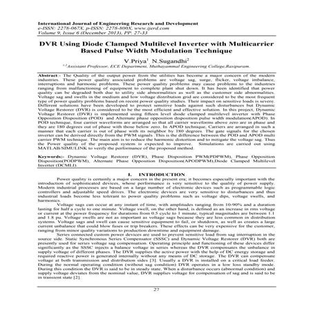 International Journal of Engineering Research and Development