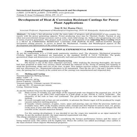 International Journal of Engineering Research and Development