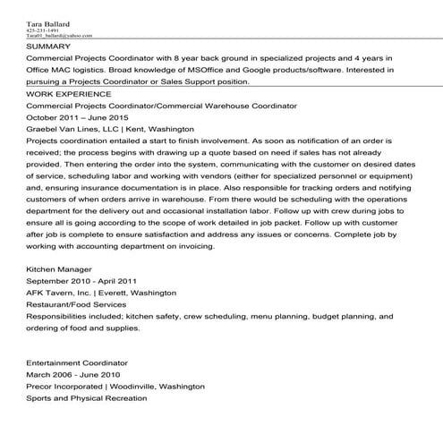 Tara_Ballard resume | PDF
