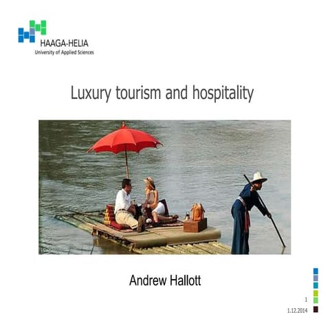 Luxury Finland presentation Porvoo oct 2013