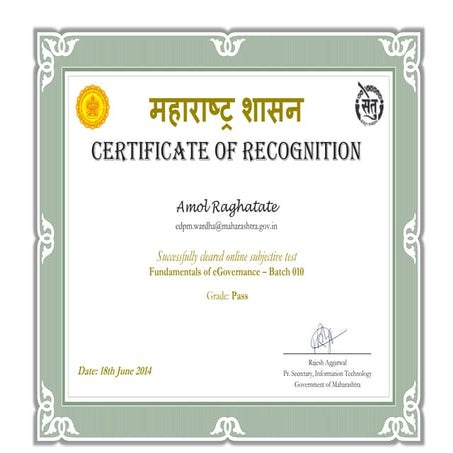 eGov_Certificate_Batch010_Pass_Amol Raghatate (1)