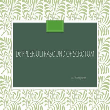 D0ppler ultrasound of scrotum in radiology analysis.pptx