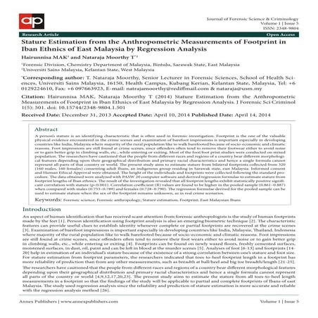 Stature estimation-from-the-anthropometric-measurements-of-footprint-in-iban-ethnics-of-east-malaysia-by-regression-analysis