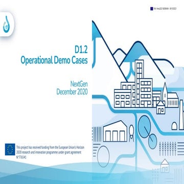 D1.2 operational demo cases