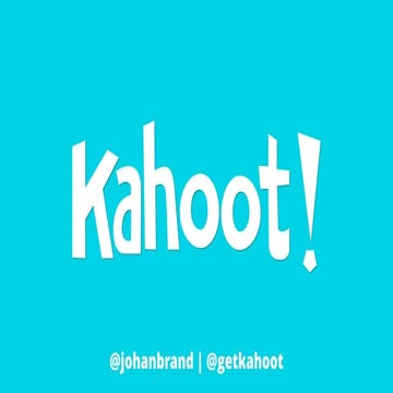 Kahoot! - NOAH15 Berlin